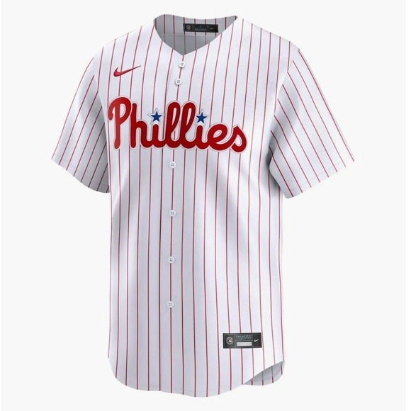 Nike Other - Nike MLB Jersey B.Marsh #16 Philadelphia Phillies Men XXXXL White Red Pinstripe